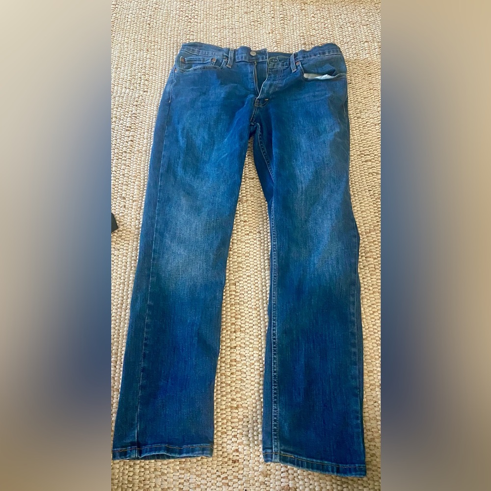 Levi's Men's Classic Blue Straight Jeans